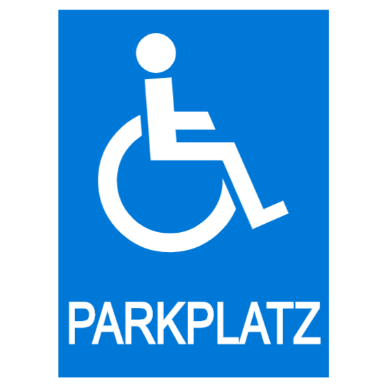 Behindertenparkplatz