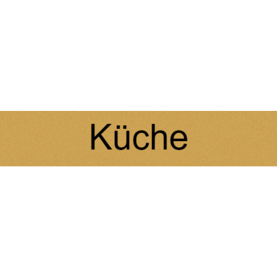 Küchentürschild