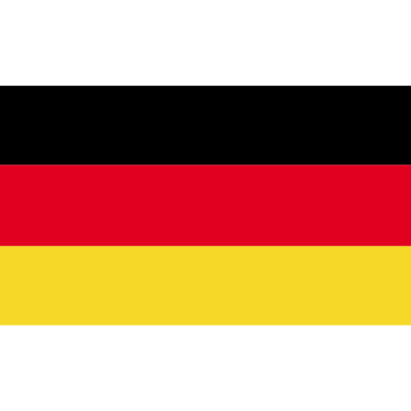 Deutsche Flagge - aufkleber