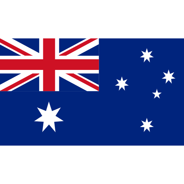 Australische Flagge - Aufkleber