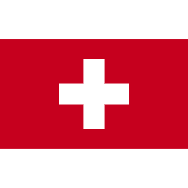 Schweizer Flagge - Aufkleber