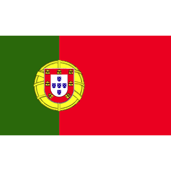 Portugal Flagge - Aufkleber