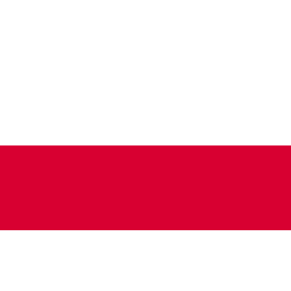 Polen Flagge - Aufkleber