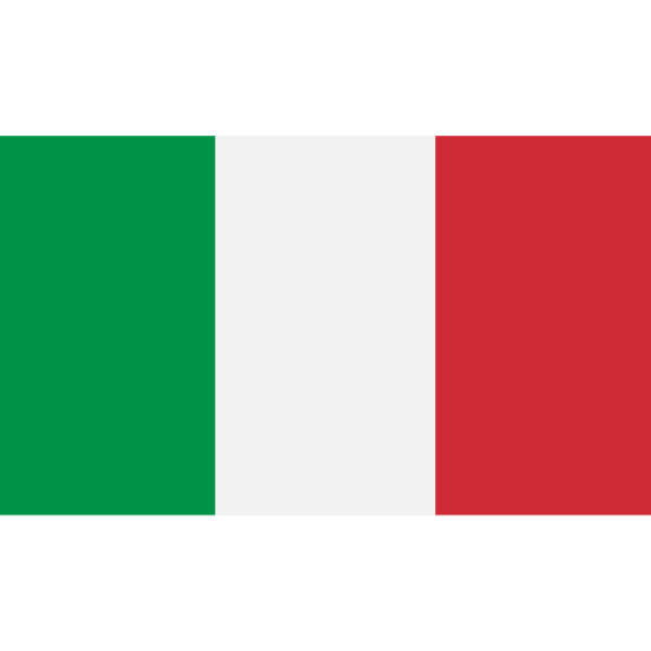 Italien Flagge - Aufkleber