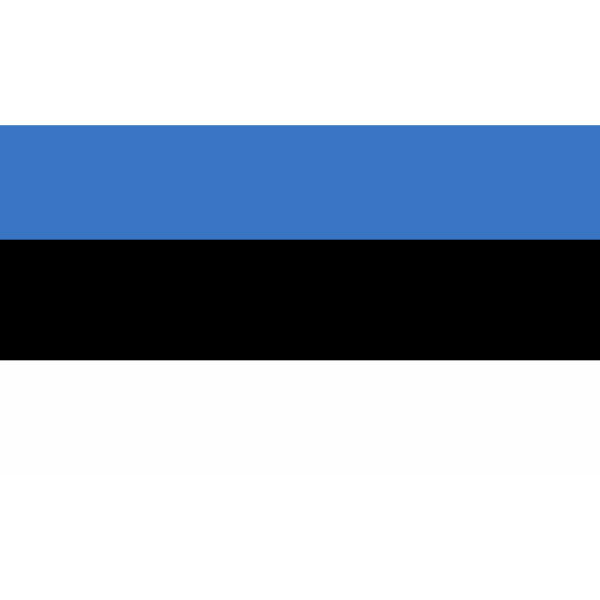 Estland Flagge - Aufkleber