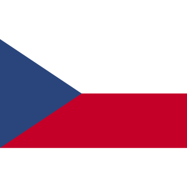Tschechische Republik Flagge - Aufkleber