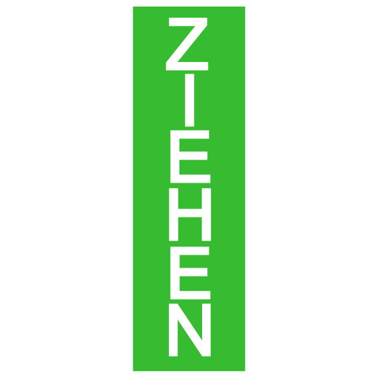 Ziehen Zeichen