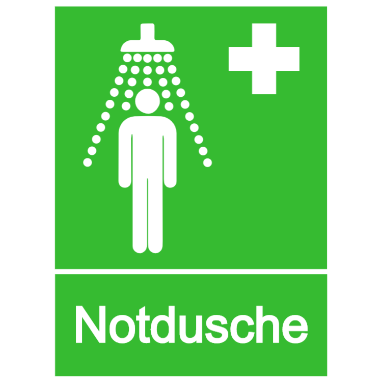 Notduschen Zeichen