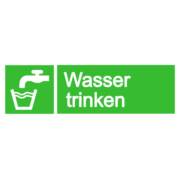 Trinkwasser Zeichen