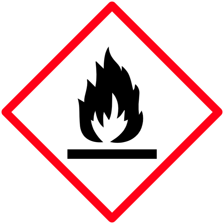 Entzündlich - Aluminiumverbundschilder
