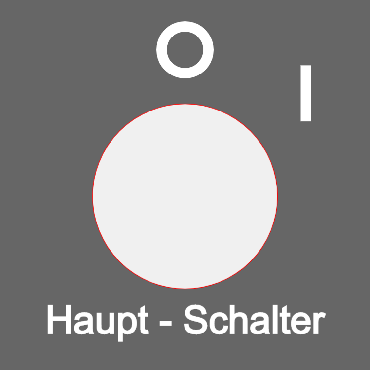 Graues technisches Zeichen - Quadrat