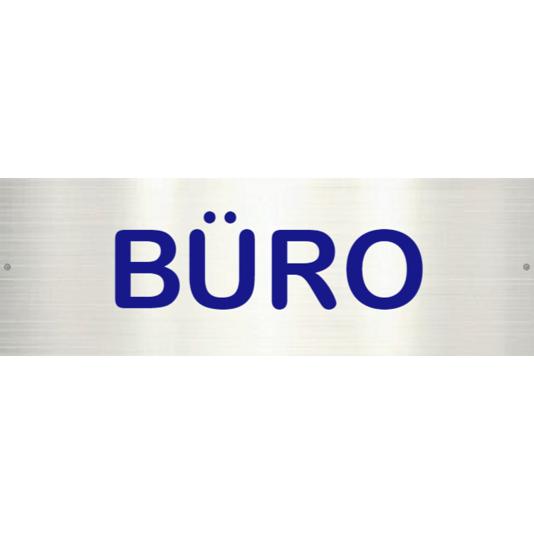 Büro - Aluminiumschilder