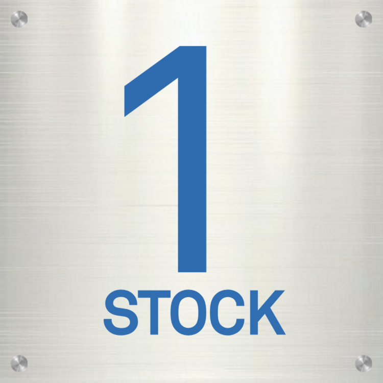 1 Stock - Aluminiumschilder