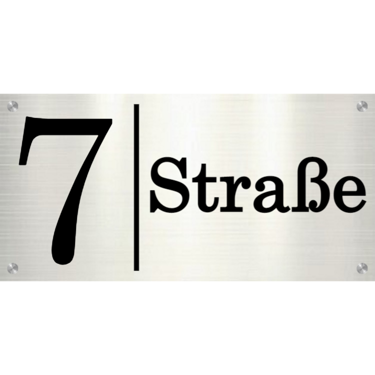 Straßenschild - Aluminiumschilder