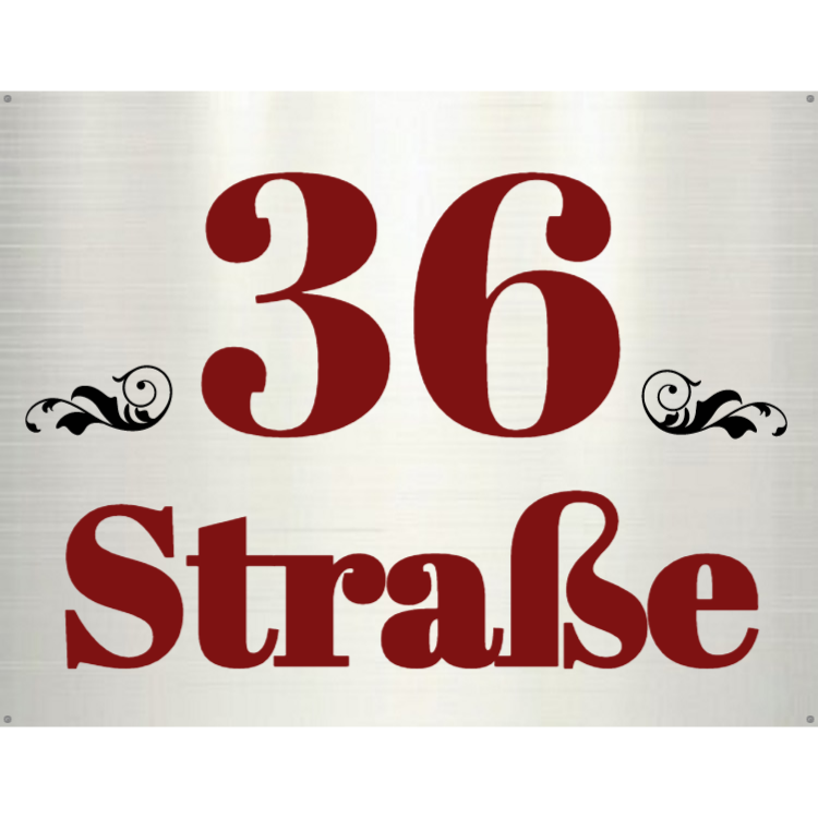 Straßenschild - Aluminiumschilder 1