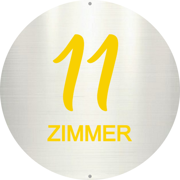 Türschild - Aluminiumschilder 1