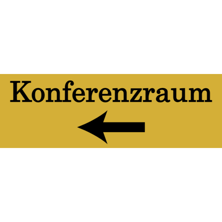 Konferenzraum - Aluminiumverbundschilder
