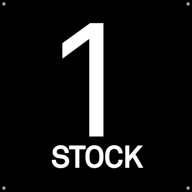 1 Stock - Aluminiumverbundschilder