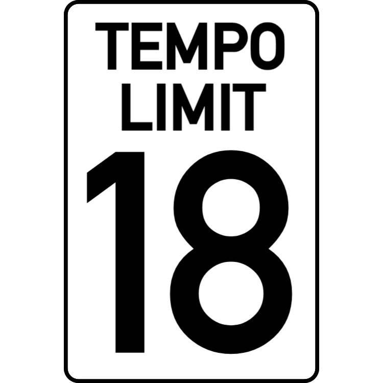 Tempolimit 18