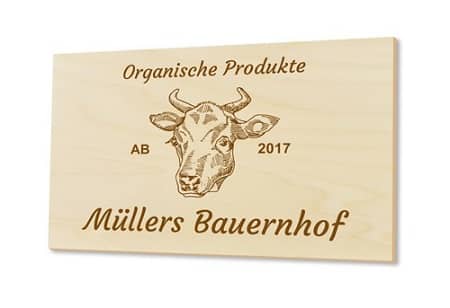 Holzschilder