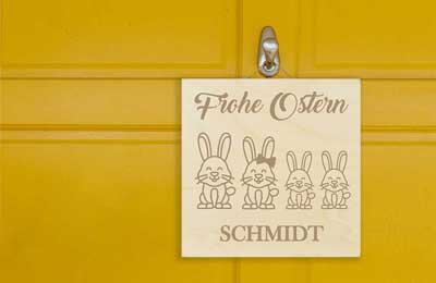 Ostern Schilder