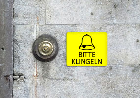 Klingelschild