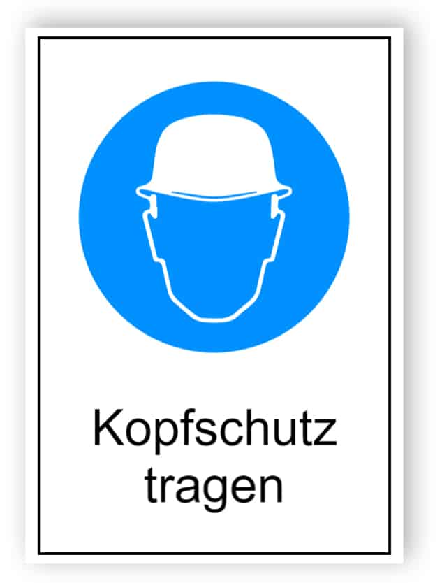 Kopfschutz tragen