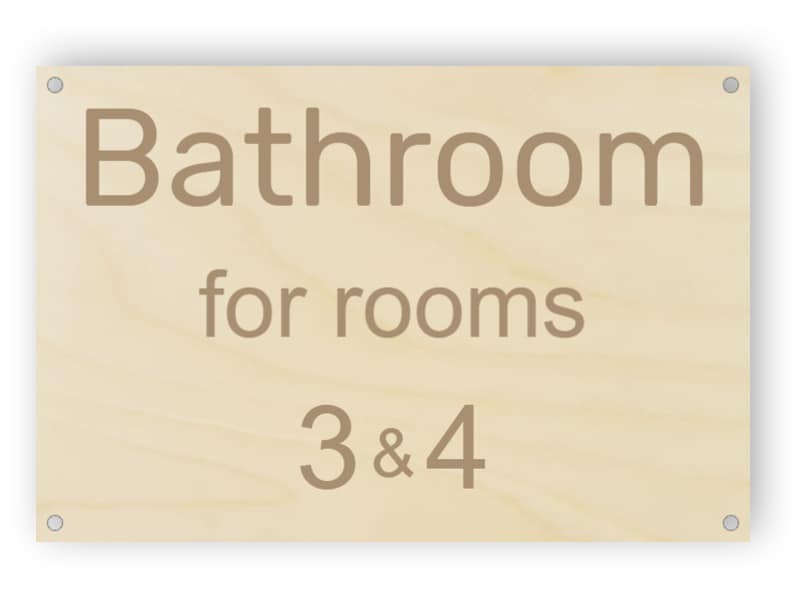 Badezimmer für Zimmer