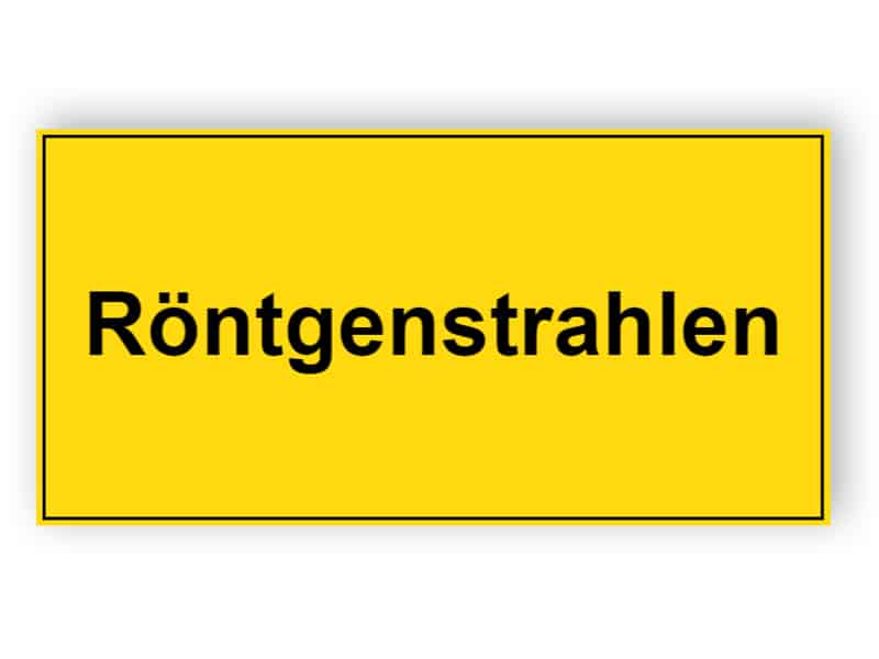 Röntgenstrahlen