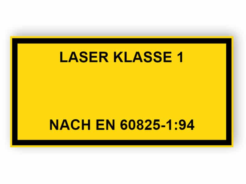 Laser Klasse 1