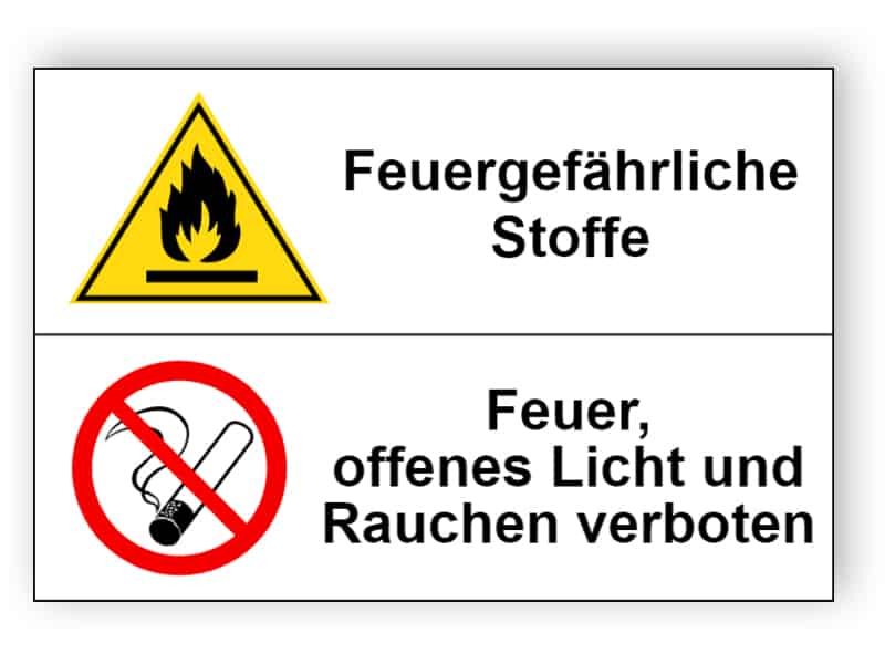 Feuergefährliche Stoffe