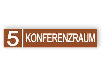 Konferenzraum Türschild