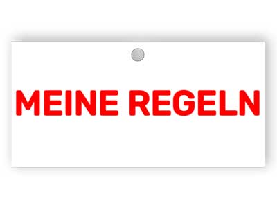 Meine Regeln