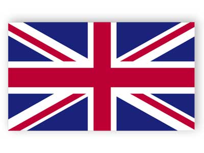 Englische Flagge - Aufkleber