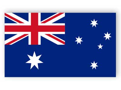 Australische Flagge - Aufkleber