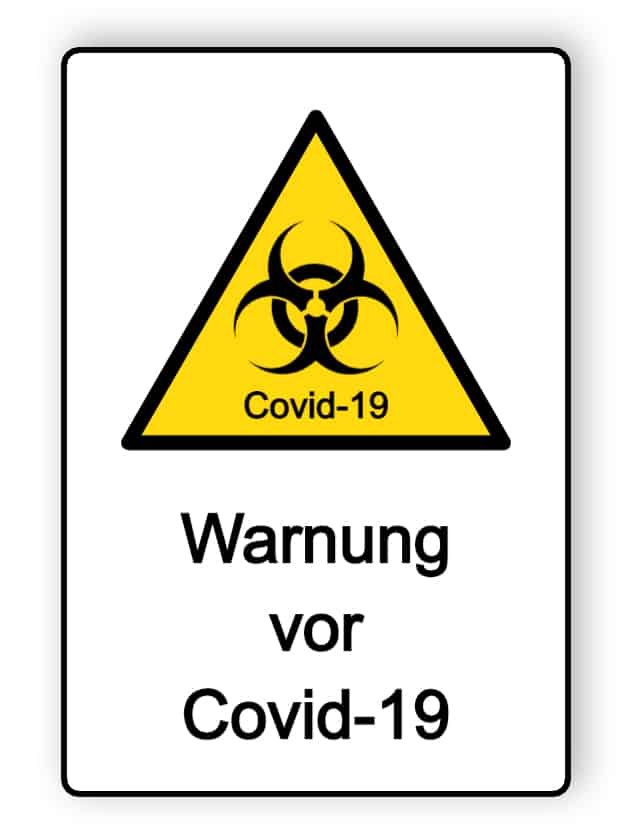 Warnung vor Covid-19