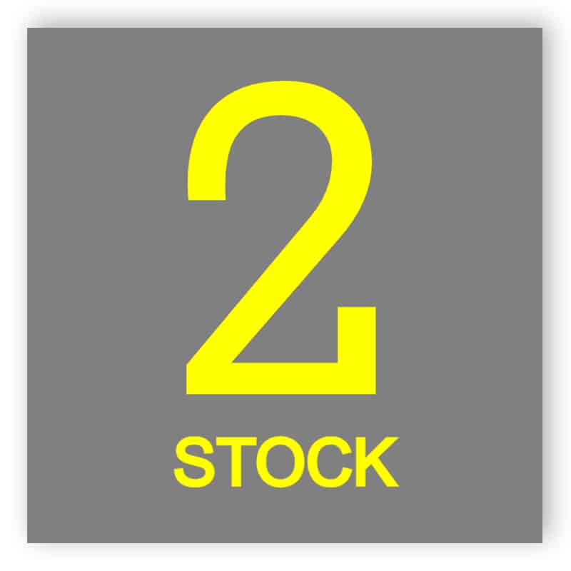 2 Stock - Aluminiumverbundschilder