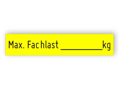 Max. Fachlast