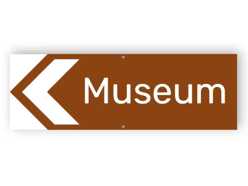 Museum Schild