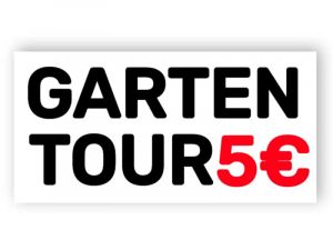 Garten-Tour Schild