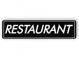 Restaurant Schild