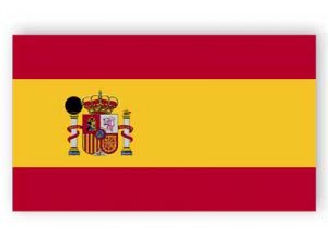 Spanische Flagge - Aufkleber
