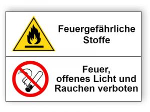 Feuergefährliche Stoffe