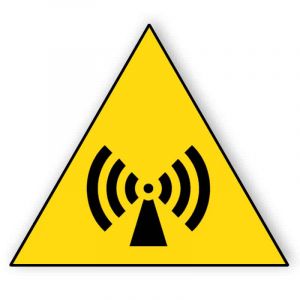 Warnung vor elektromagnetischem Feld