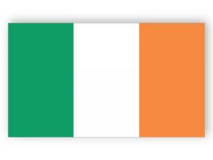 Irische Flagge - Aufkleber
