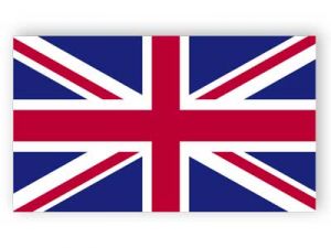 Englische Flagge - Aufkleber