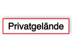 Privatgelände