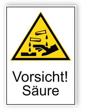 Vorsicht! Säure