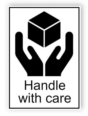 Handle with care (englischer Text)