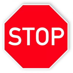 Stoppschild